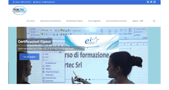 Desktop Screenshot of fortecsrl.net